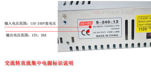 監控系統的心臟 12V 20A開關電源適配器詳解與選購指南